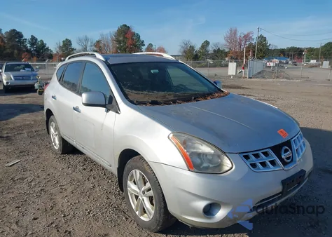 2013 Nissan Rogue Sv из США, поврежденный, VIN JN8AS5MV9DW110778